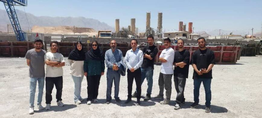 در راستای مسئولیت اجتماعی بنیاد بتن جنوب شرق در قبال بکارگیری نیروهای کارآموز و فارغ التحصیلان مستعد دانشگاهی 